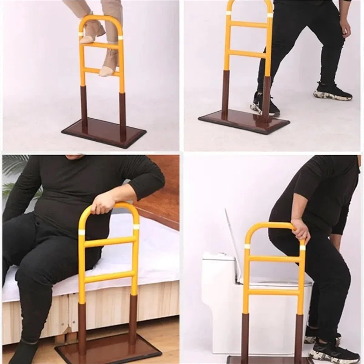 Maniglioni di sicurezza per il bagno, corrimano a ventosa per supporto WC e doccia, accessori essenziali per disabili e anziani