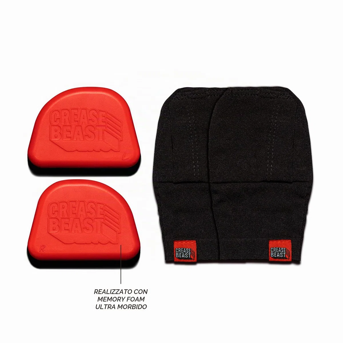 Crease Beast Protezione per le pieghe in memory foam, blocca le pieghe nelle scarpe - per Jordan, Dunks, Air Force, Il Mini, 3.5-7 US Youth, 5-8.5 Women's