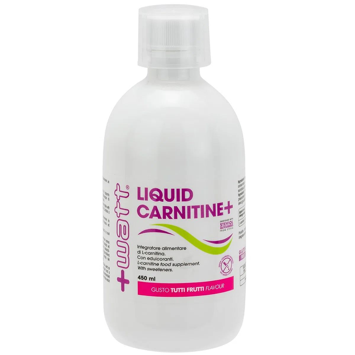 Liquid Carnitine+ - Integratore Alimentare a Sostegno del Metabolismo - Formato 450 ml - Gusto Tutti i Frutti