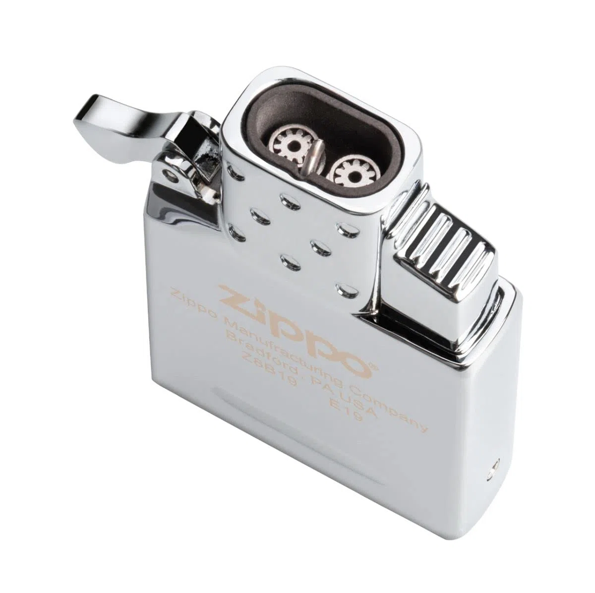 Zippo 18795 Butane Lighter Insert-Double Torch-Empty 2006816, acciaio