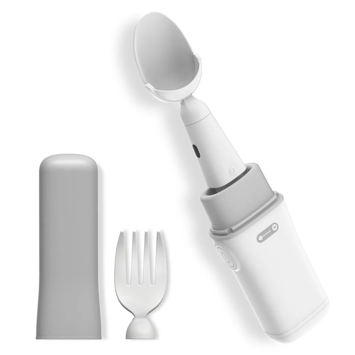 Utensili adattivi per assistenza al tremore, set di posate per anziani con artrite e Parkinson, cucchiaio e forchetta ergonomici per una facile manipolazione