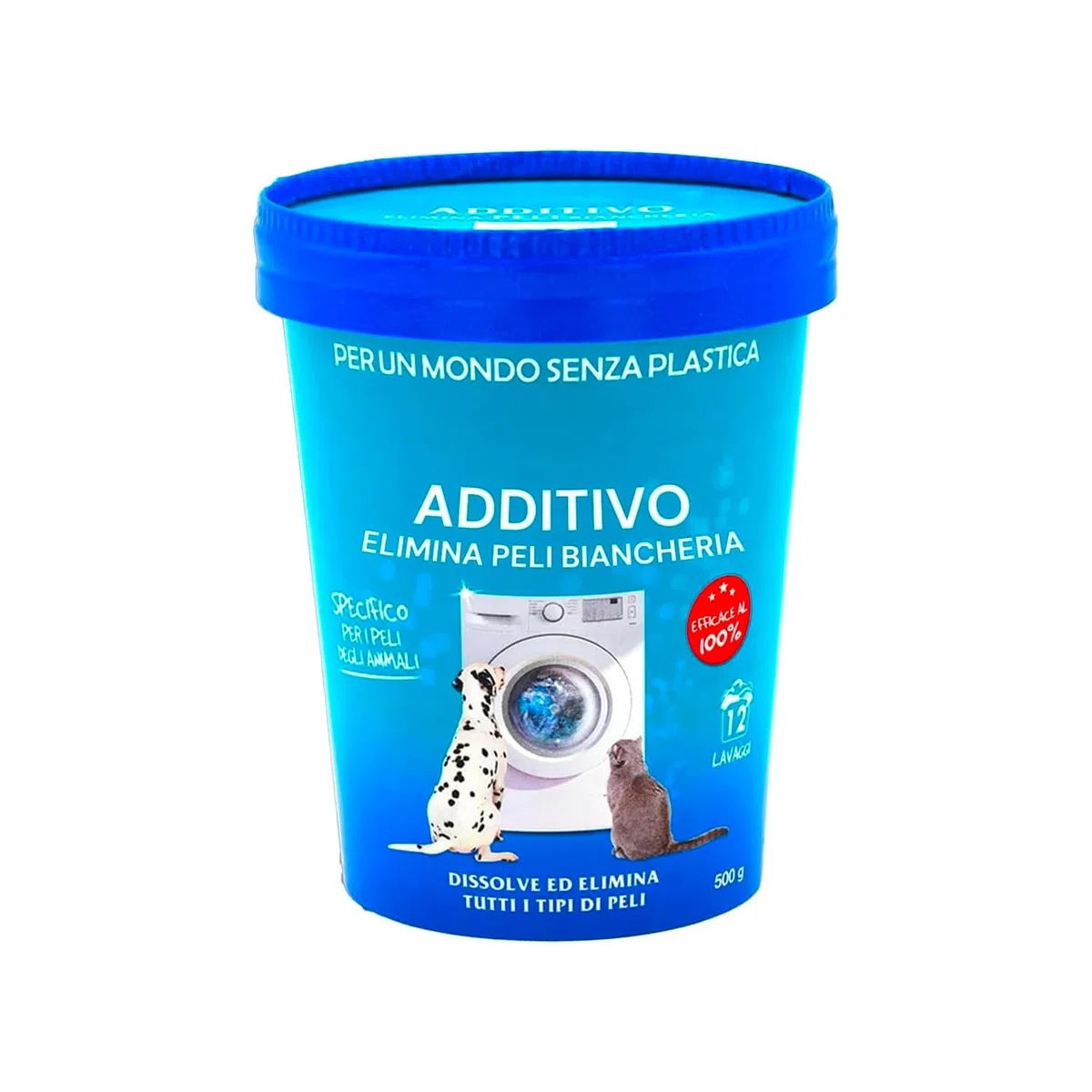 Avilia - Additivo Elimina peli dalla Biancheria, 500g, Formula Ipoallergenica, Nessun Residuo, Utilizzabile in Lavatrice e a Mano, Profumazione Fresca