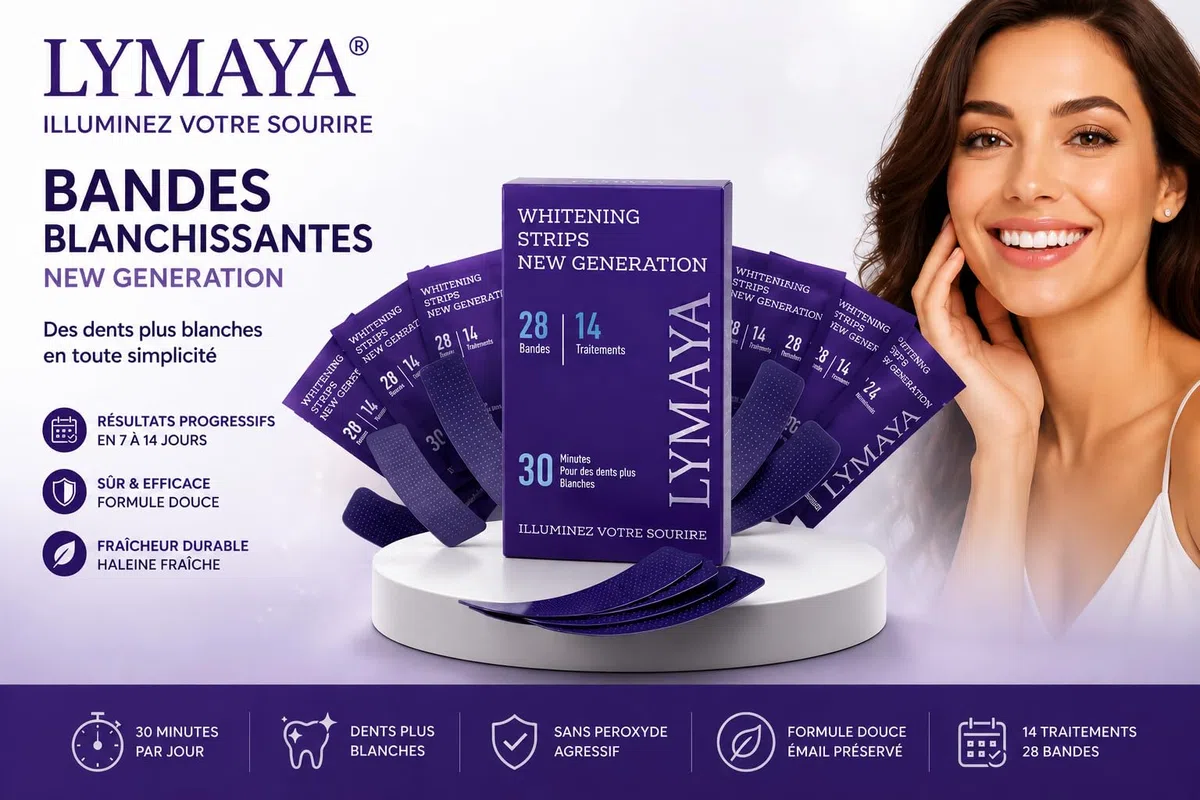 "LYMAYA" Kit Sbiancante per denti di nuova generazione