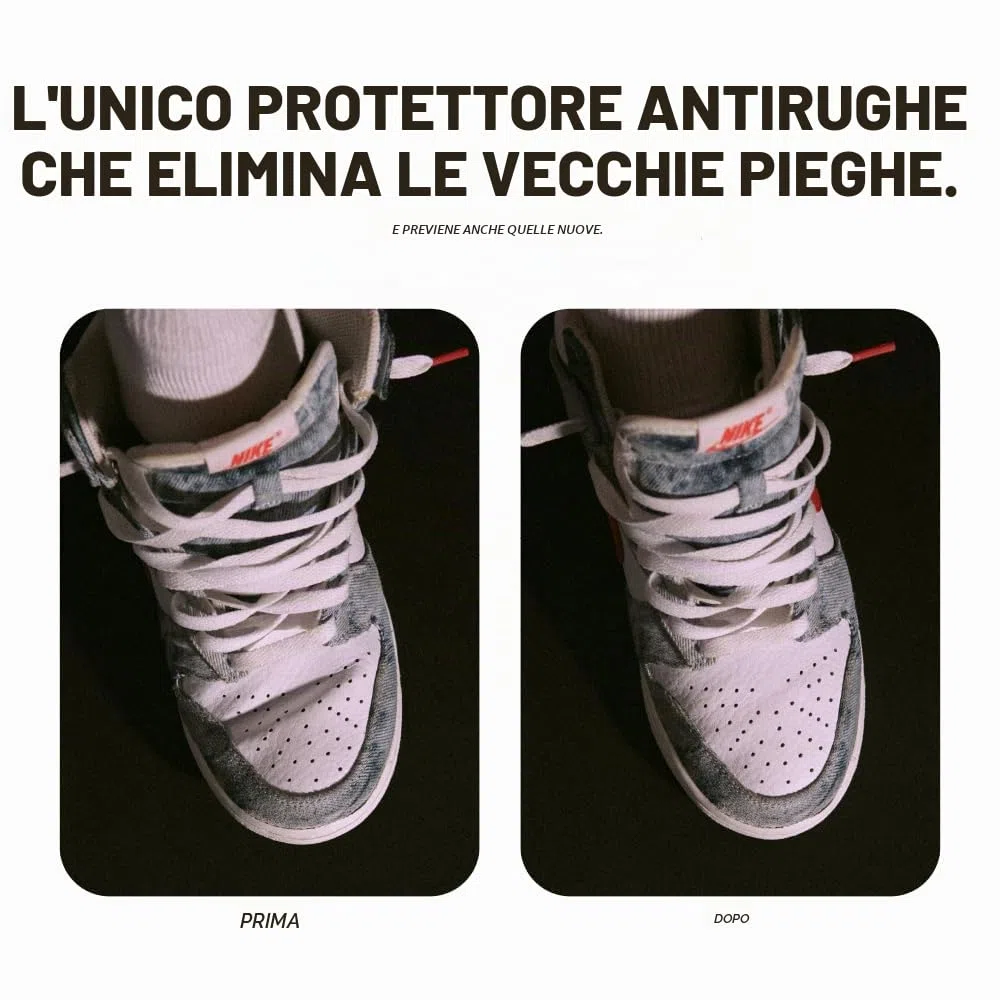Crease Beast Protezione per le pieghe in memory foam, blocca le pieghe nelle scarpe - per Jordan, Dunks, Air Force, Il Mini, 3.5-7 US Youth, 5-8.5 Women's