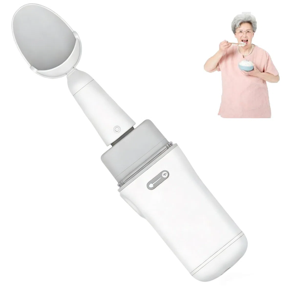 Set di cucchiai adattivi, utensili intelligenti anti-shake per adulti, ideali per tremori alle mani, artrite o uso anziano
