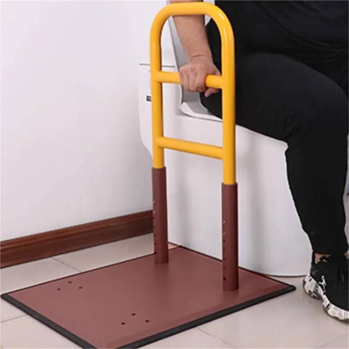 Maniglioni di sicurezza per il bagno, corrimano a ventosa per supporto WC e doccia, accessori essenziali per disabili e anziani