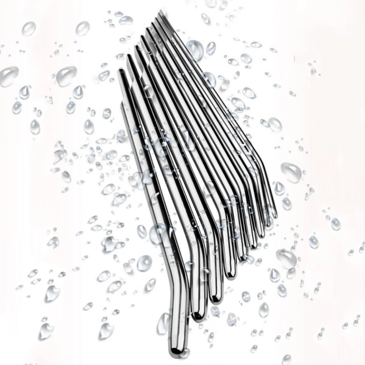 Set di 3 pezzi da 220 mm di sonda uretrale liscia in metallo per uomo, accessorio protettivo per esercizi di fitness - itM65 (3 pcs(4mm+5mm+6mm))
