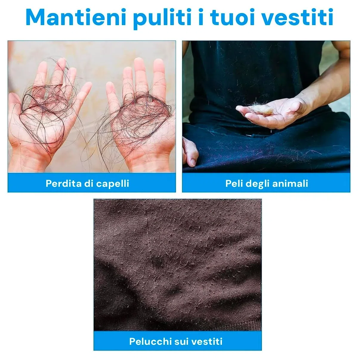 Avilia - Additivo Elimina peli dalla Biancheria, 500g, Formula Ipoallergenica, Nessun Residuo, Utilizzabile in Lavatrice e a Mano, Profumazione Fresca
