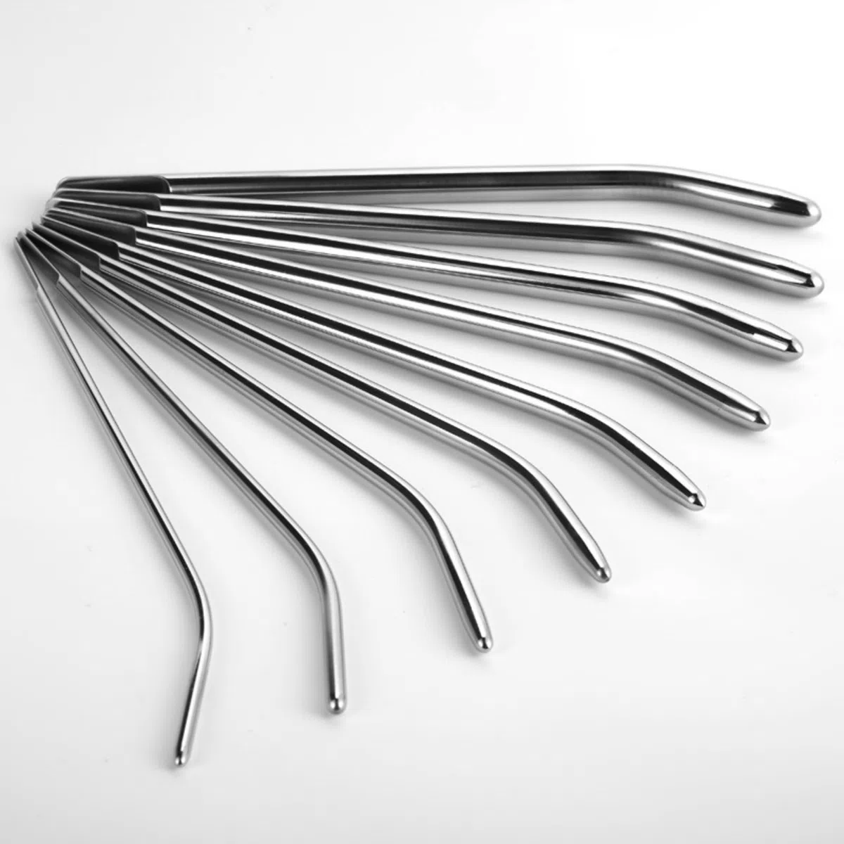 Set di 3 pezzi da 220 mm di sonda uretrale liscia in metallo per uomo, accessorio protettivo per esercizi di fitness - itM65 (3 pcs(4mm+5mm+6mm))