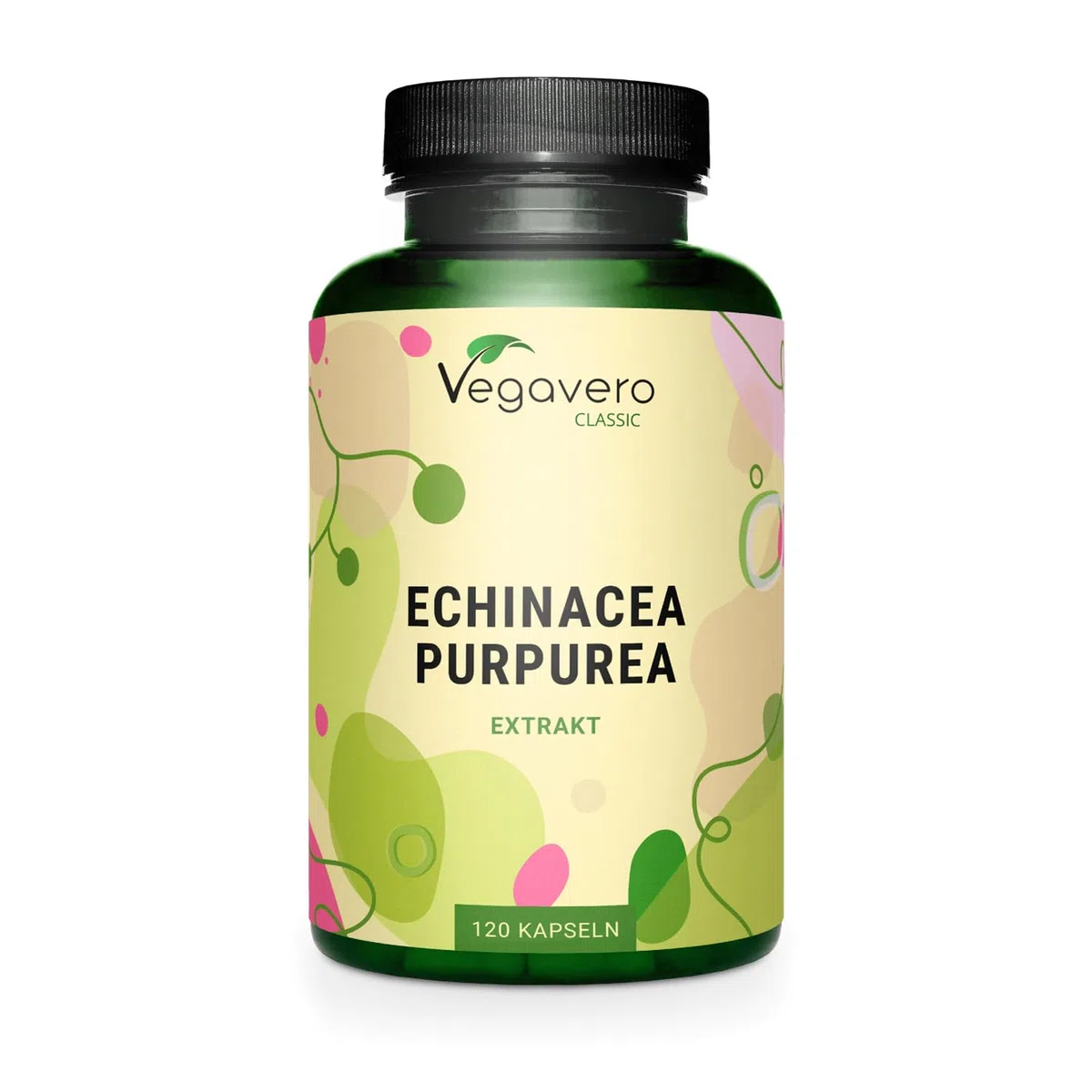 ECHINACEA | 2.900 mg (4:1) | 4% di Polifenoli | Dall’Europa | Integratore per Difese Immunitarie Adulti | 120 capsule (4 Mesi di Fornitura) | Vegan | Vegavero