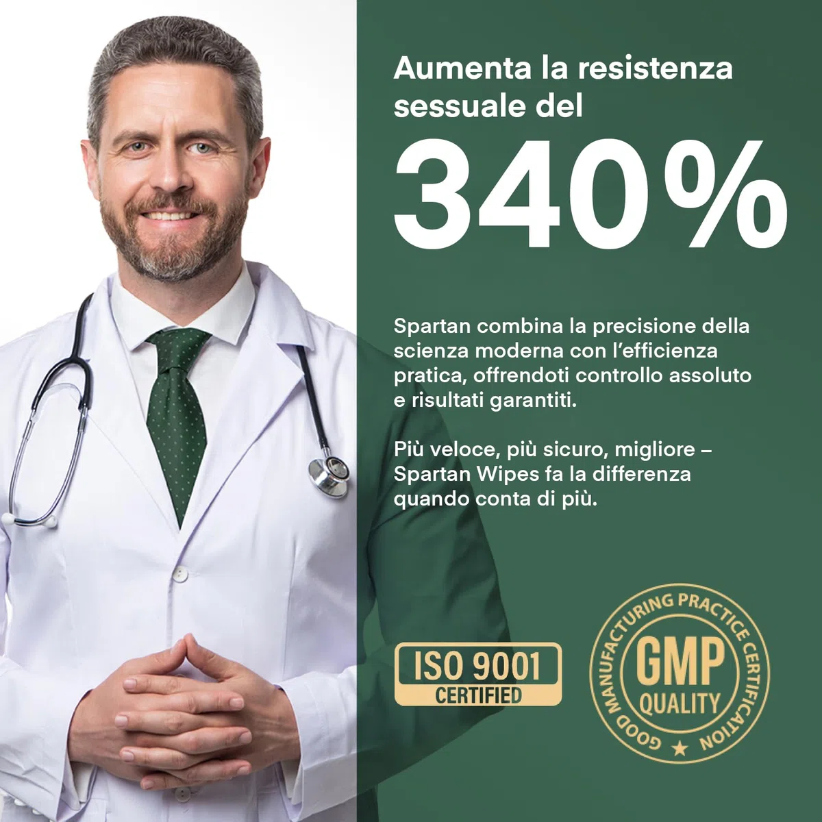 Panni ritardanti per uomini – durano più a lungo e più controllo – 7 panni confezionati singolarmente – per resistenza e prestazioni