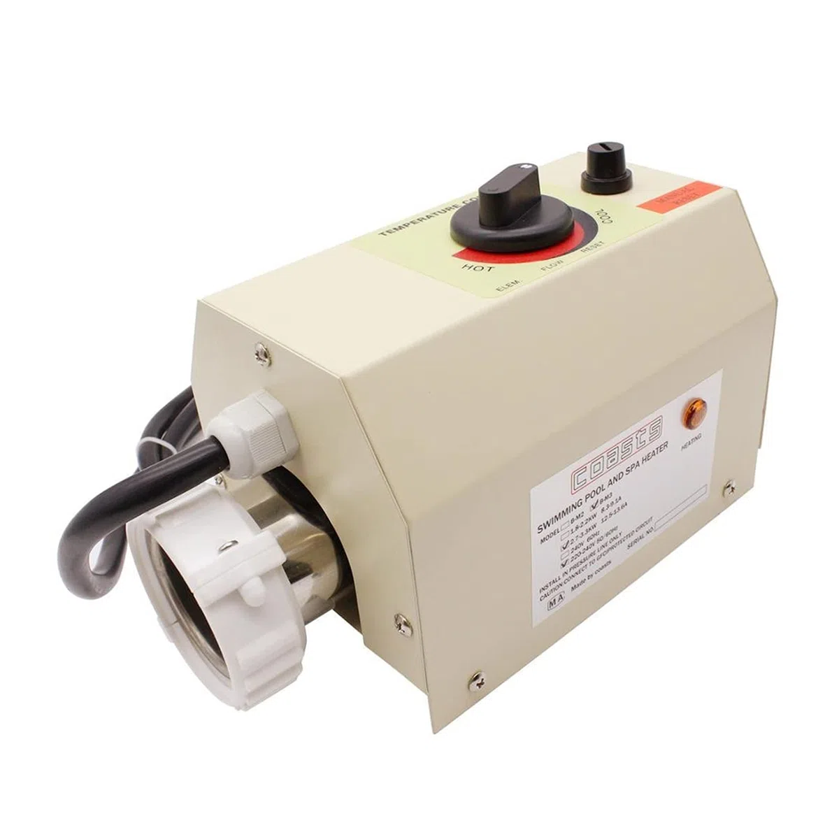 Riscaldatore Elettrico per Sauna, generatore di Vapore da 3 kW, Macchina per Bagno Turco/Spa per Uso Domestico, 220 V con Controller Digitale.