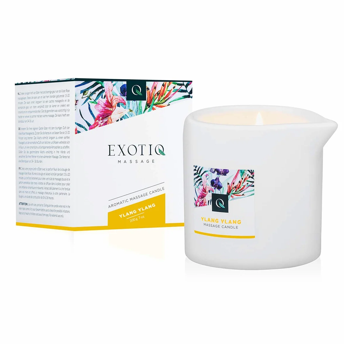 [Massaggio Candela Ylang Ylang] Exotiq Massage Candle Ylang Ylang (200 ml) Il miglior regalo di Natale per il partner