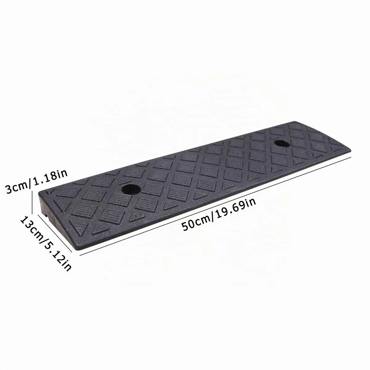 Rampa per soglia da porta, 3 cm, rampa per marciapiede, rampa per sedia a rotelle, marciapiede, rampa per auto, sedia a rotelle, moto, marciapiede per auto, moto