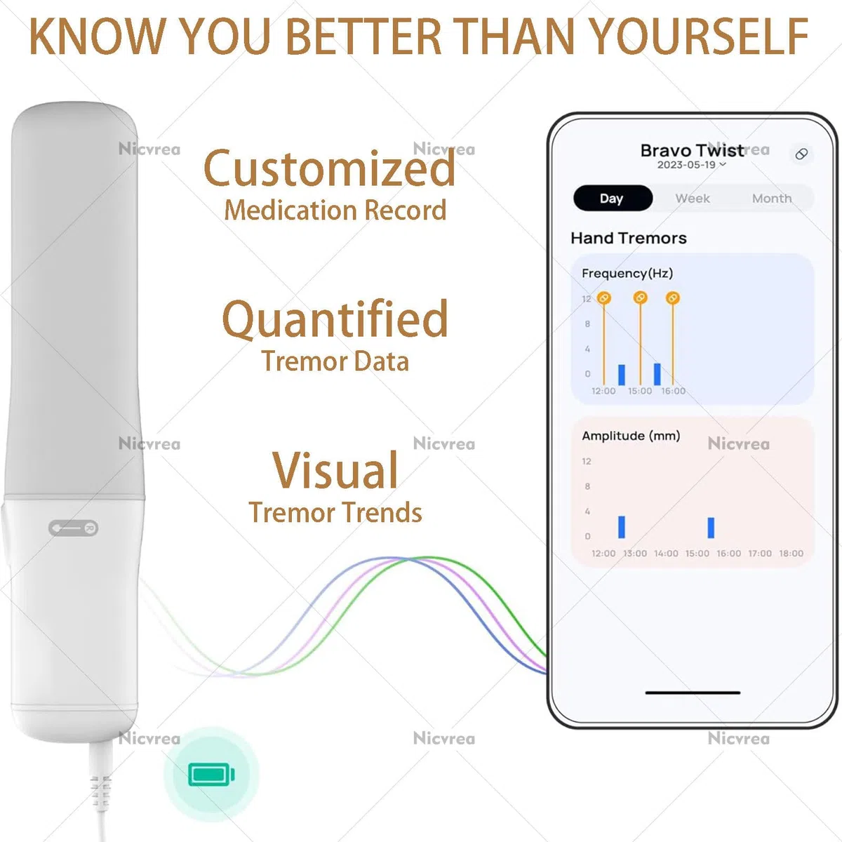 Set di cucchiai adattivi, utensili intelligenti anti-shake per adulti, ideali per tremori alle mani, artrite o uso anziano