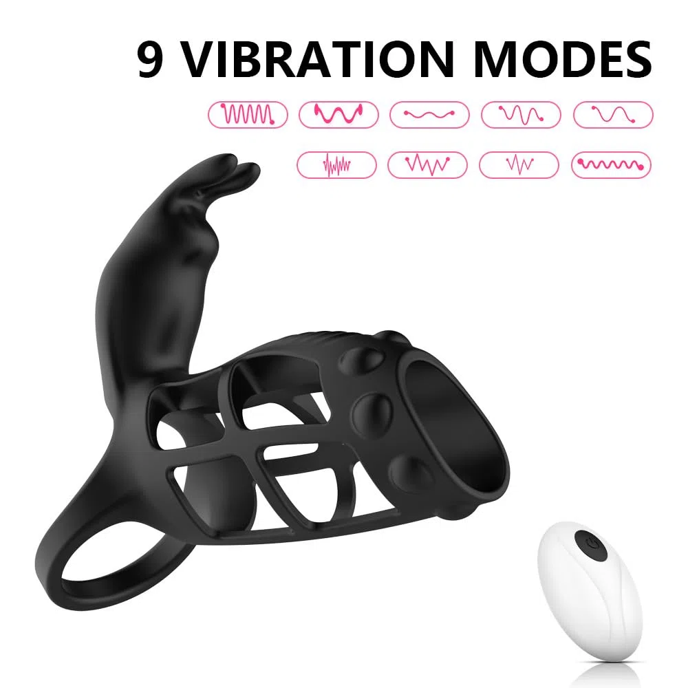 Anello Vibrante per Lei e Lui Sex Toys, Stimolatore per Clitoride, Anello Pene Vibrante per Lui, Guaina Fallica con Anello per Pene da Uomo Vibratore, Sexytoysys Uomo Coppia Donna Sexy Toy