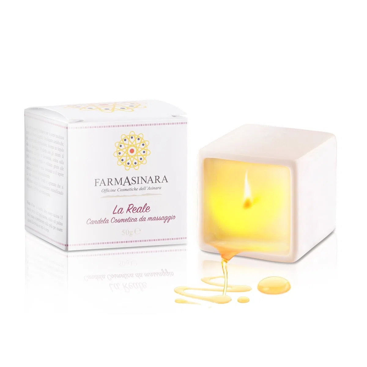 Candela Da Massaggio Per Tutto Il Corpo Con Elicriso, Rosmarino E Lavandula Olio Per Massaggi Professionali candela massaggi Realizzata Nei Laboratori Dell’Asinara.