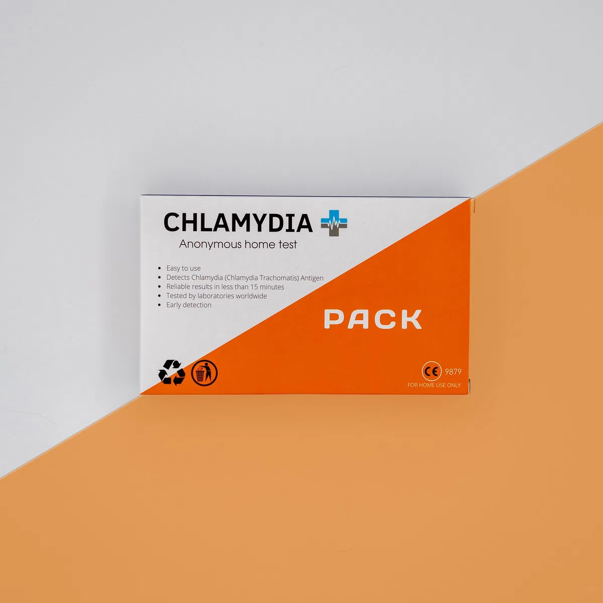 Confezione kit di autotest rapido per clamidia e gonorrea | per uomini e donne | anonimo - sicuro - veloce | facile da usare | premiato con precisione del 99%
