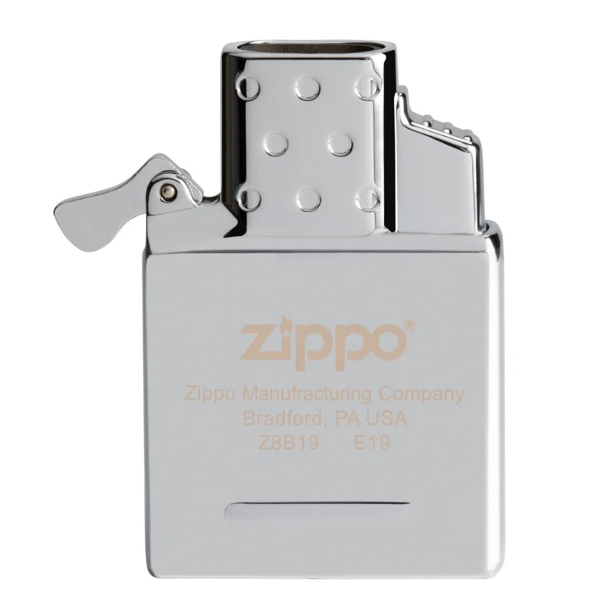 Zippo 18795 Butane Lighter Insert-Double Torch-Empty 2006816, acciaio