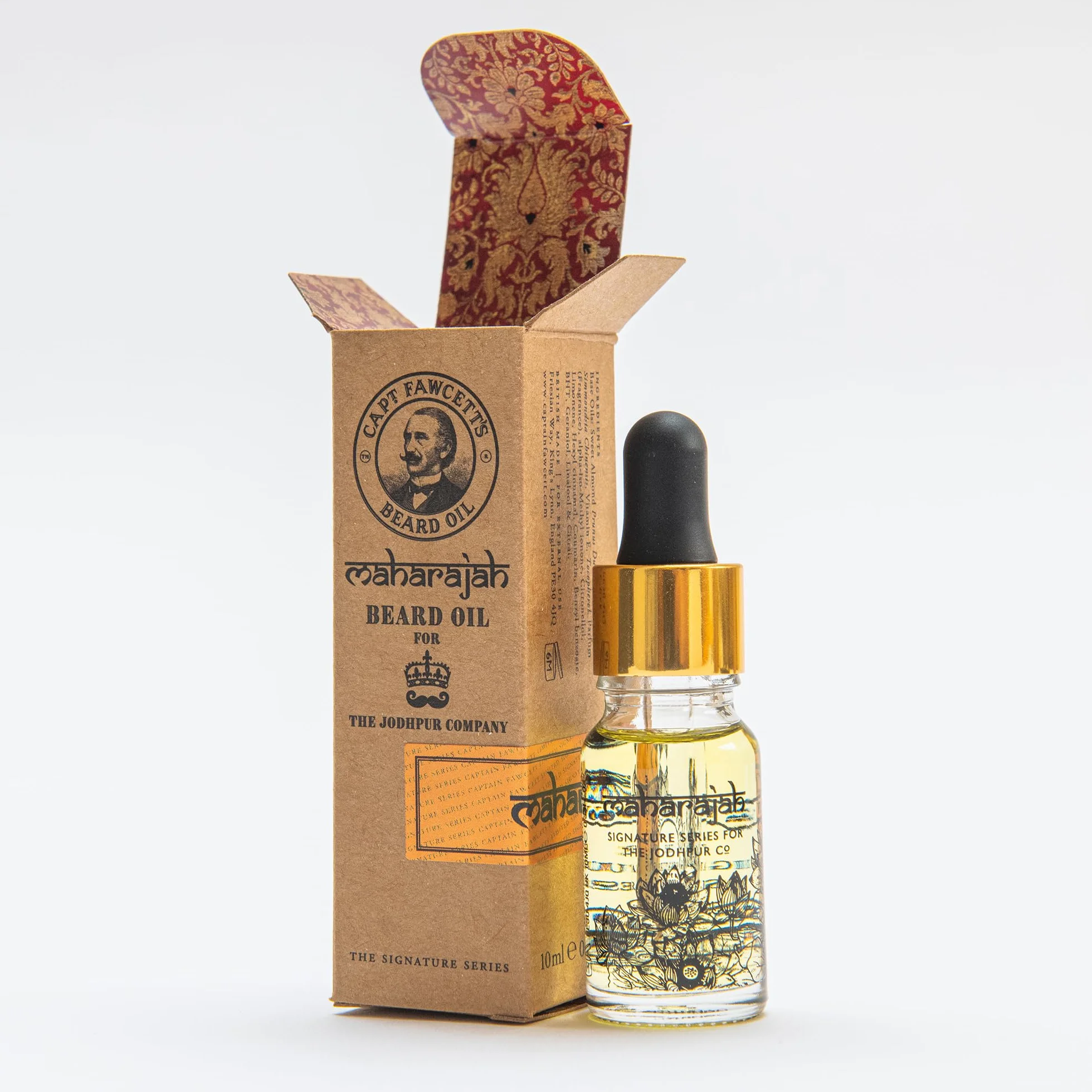 CAPTAIN FAWCETT Olio da barba Maharajah 10 ml (confezione da 1)